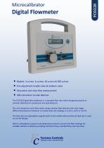 Microcalibrator - Digital Flowmeter