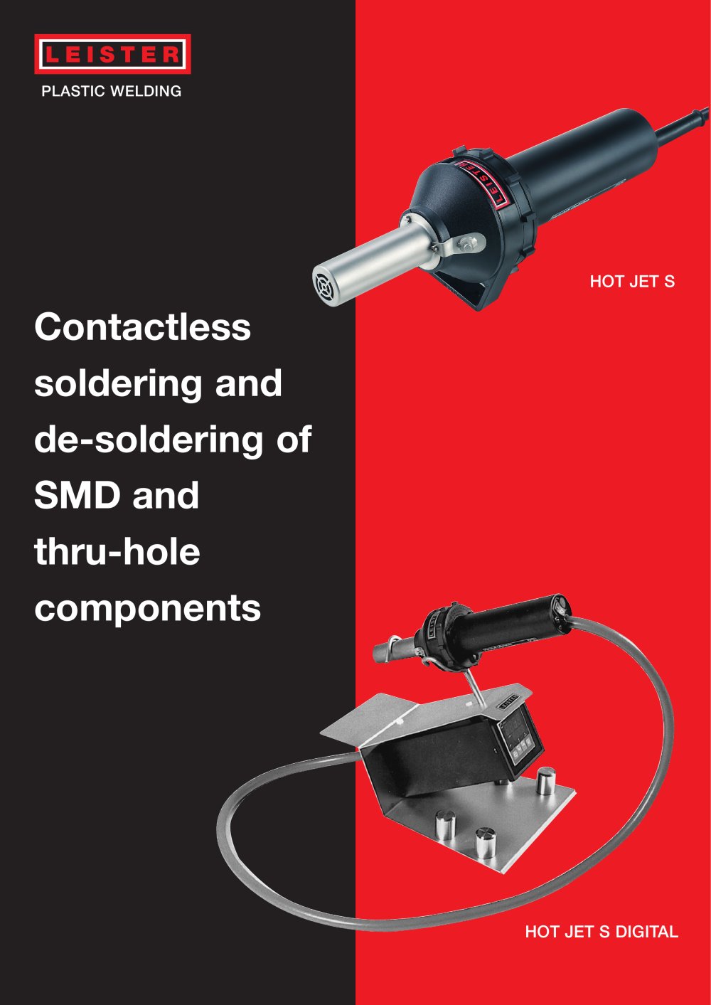 Contactless soldering and de-soldering and SMD thru-hole components - LEISTER Process Technologies