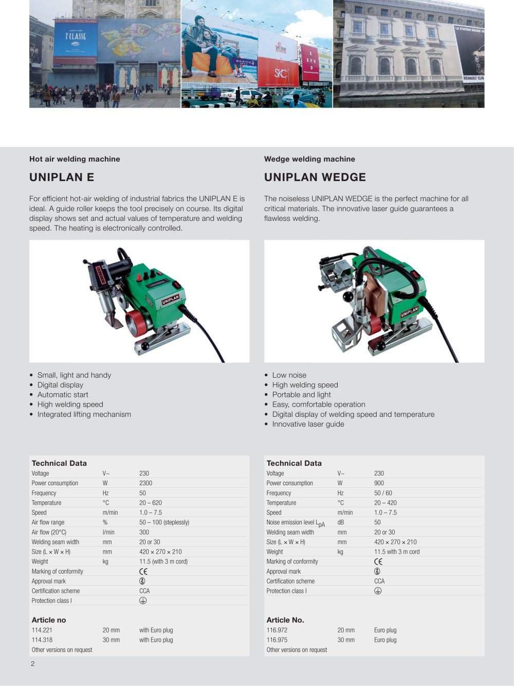 LEISTER Process Technologies - 152808, 160120, 130269, 208297, 14932