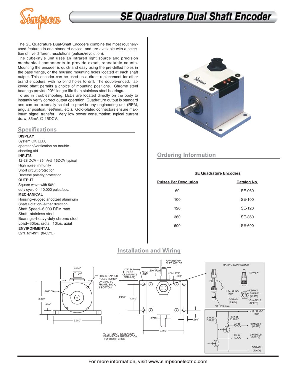 SE Encoders - Simpson