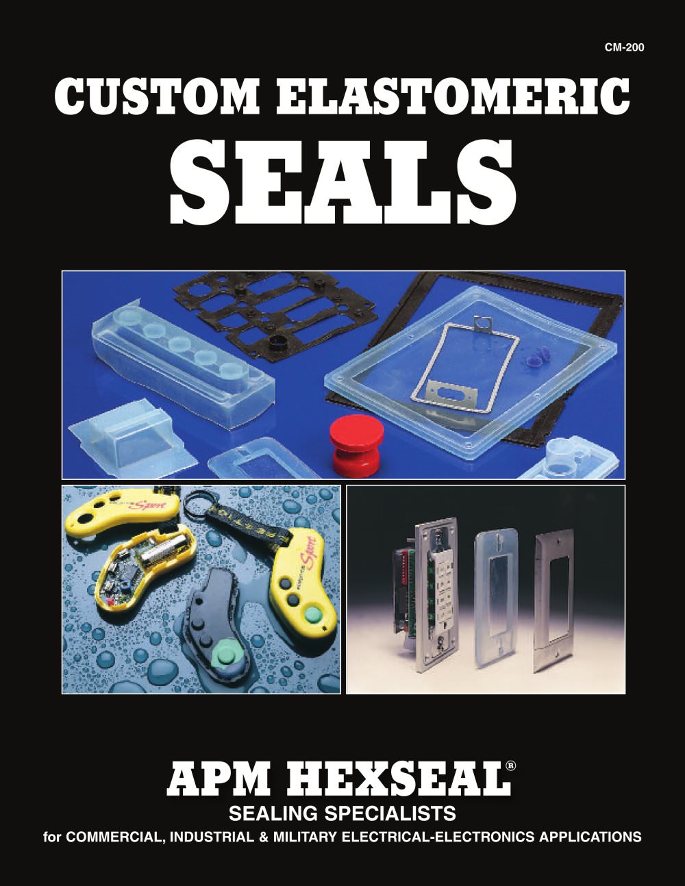 custom elastomeric seal - APM HEXSEAL