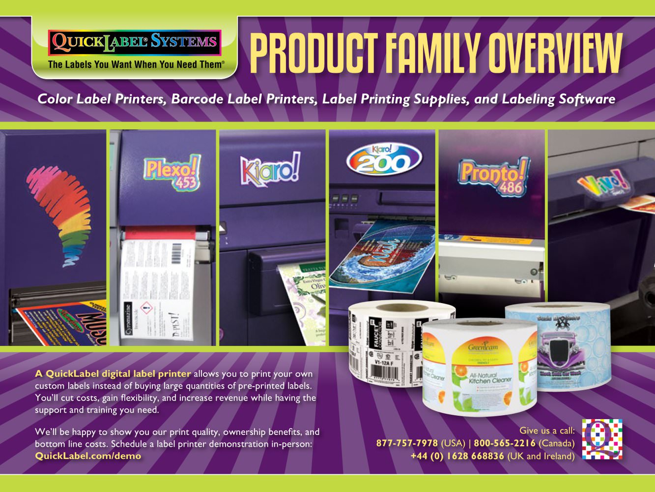 QuickLabel Systems Product Family - QuickLabel Systems