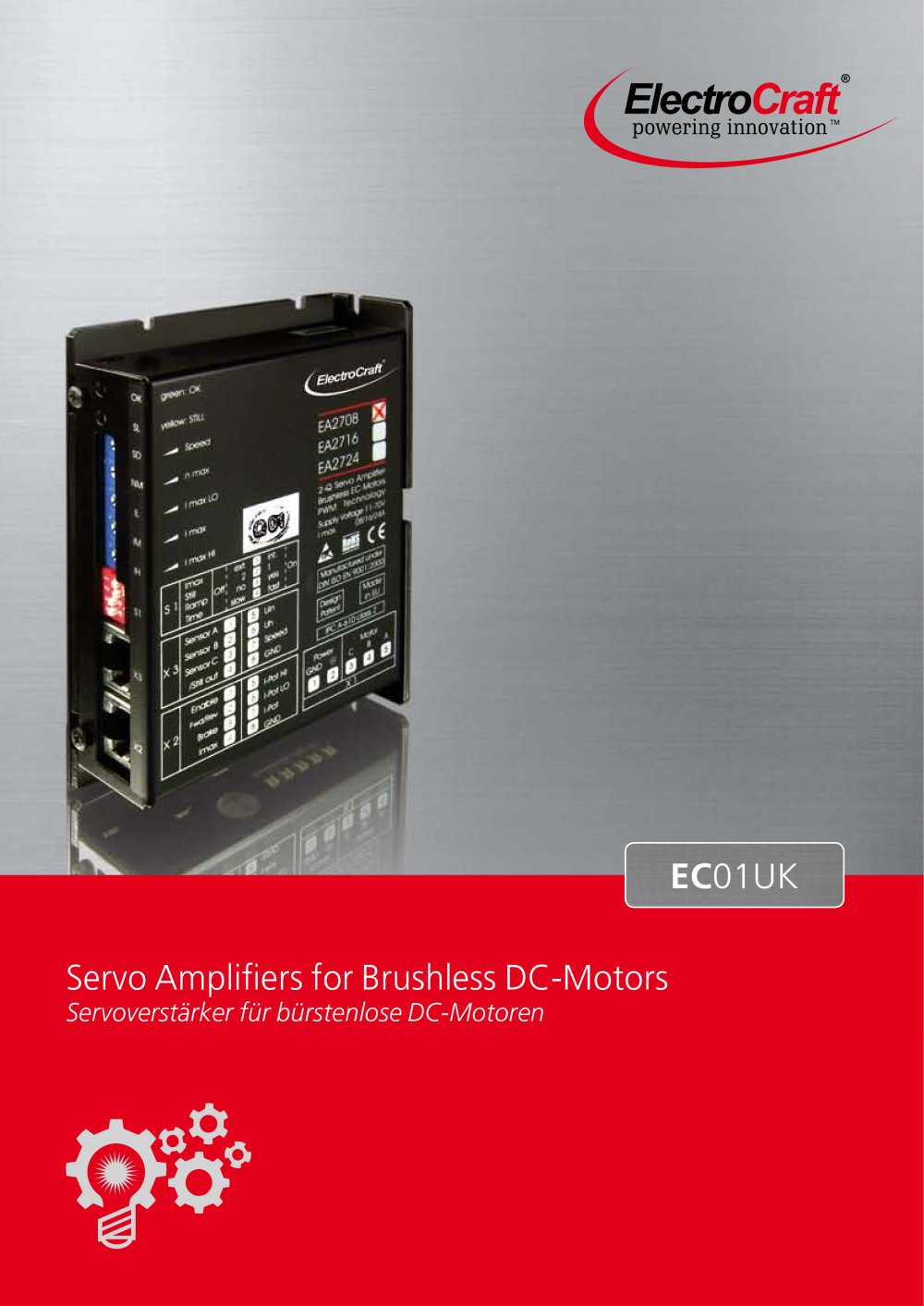 Servo Amplifier For Brushless DC-Motors - Electrocraft