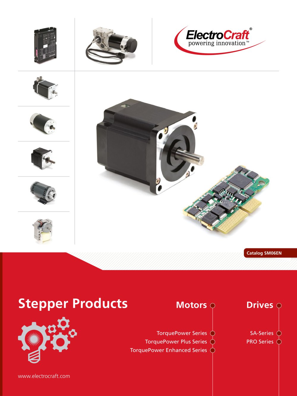 Stepper Products - Electrocraft