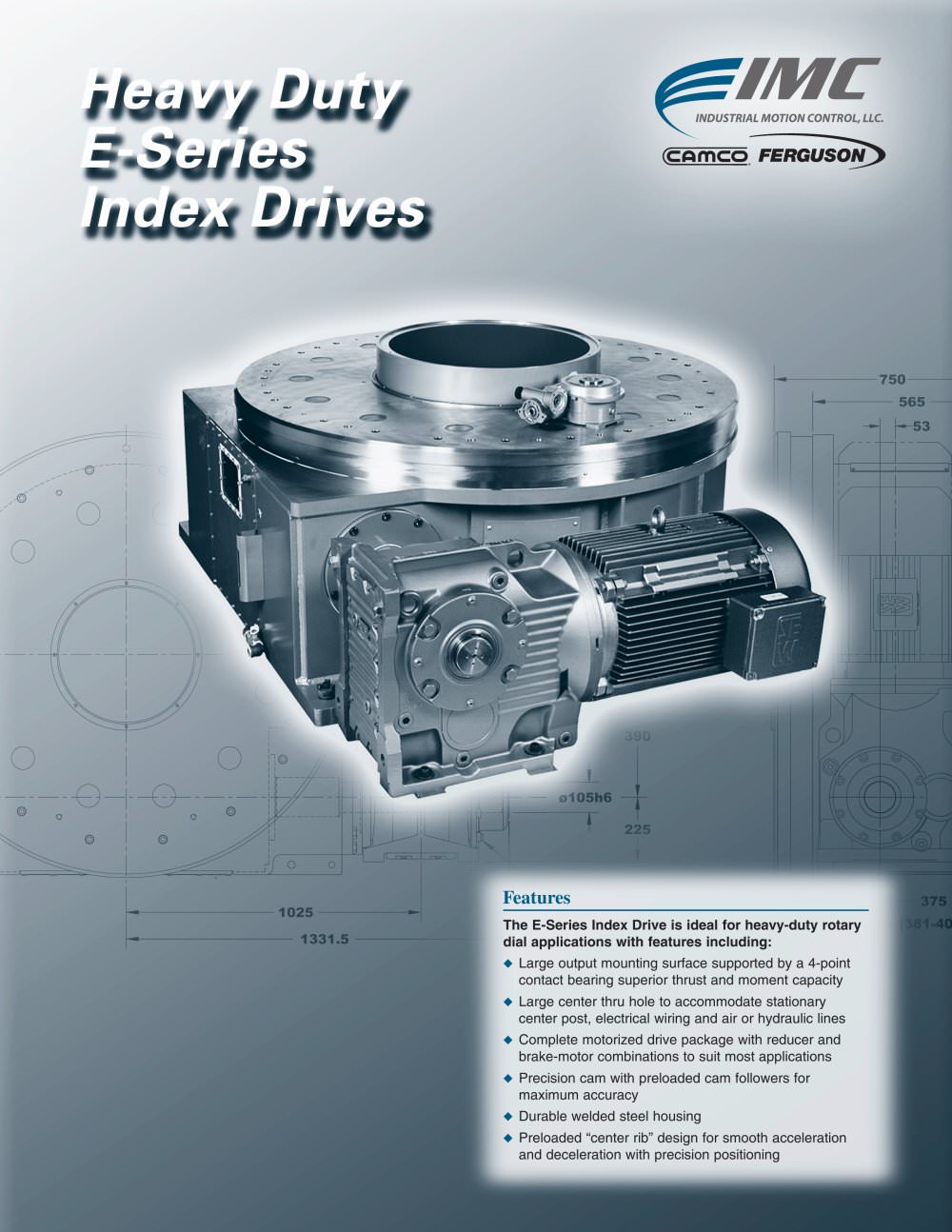 CAMCO Heavy-Duty E-Series Index Drives (G) - CAMCO
