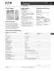 Eaton Power Supplies Catalog Supplement - Eaton Count Control Products