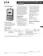 Eaton Power Supplies Catalog Supplement - Eaton Count Control Products