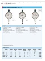 MarCator Small Dial Indicator 803 A Standard version