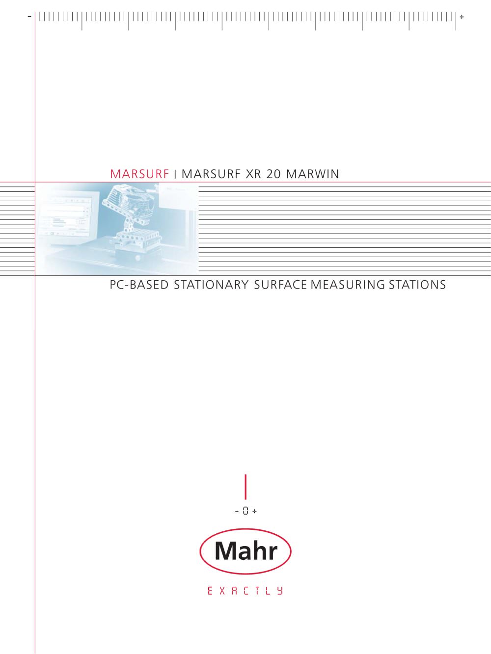 Marsurf XR 20 Marwin Roughness Tester - MAHR