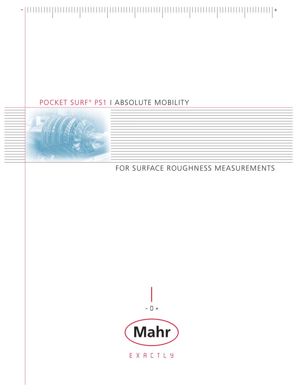 Pocket Surf PS 1 Portable Surface Roughness Measurement - MAHR