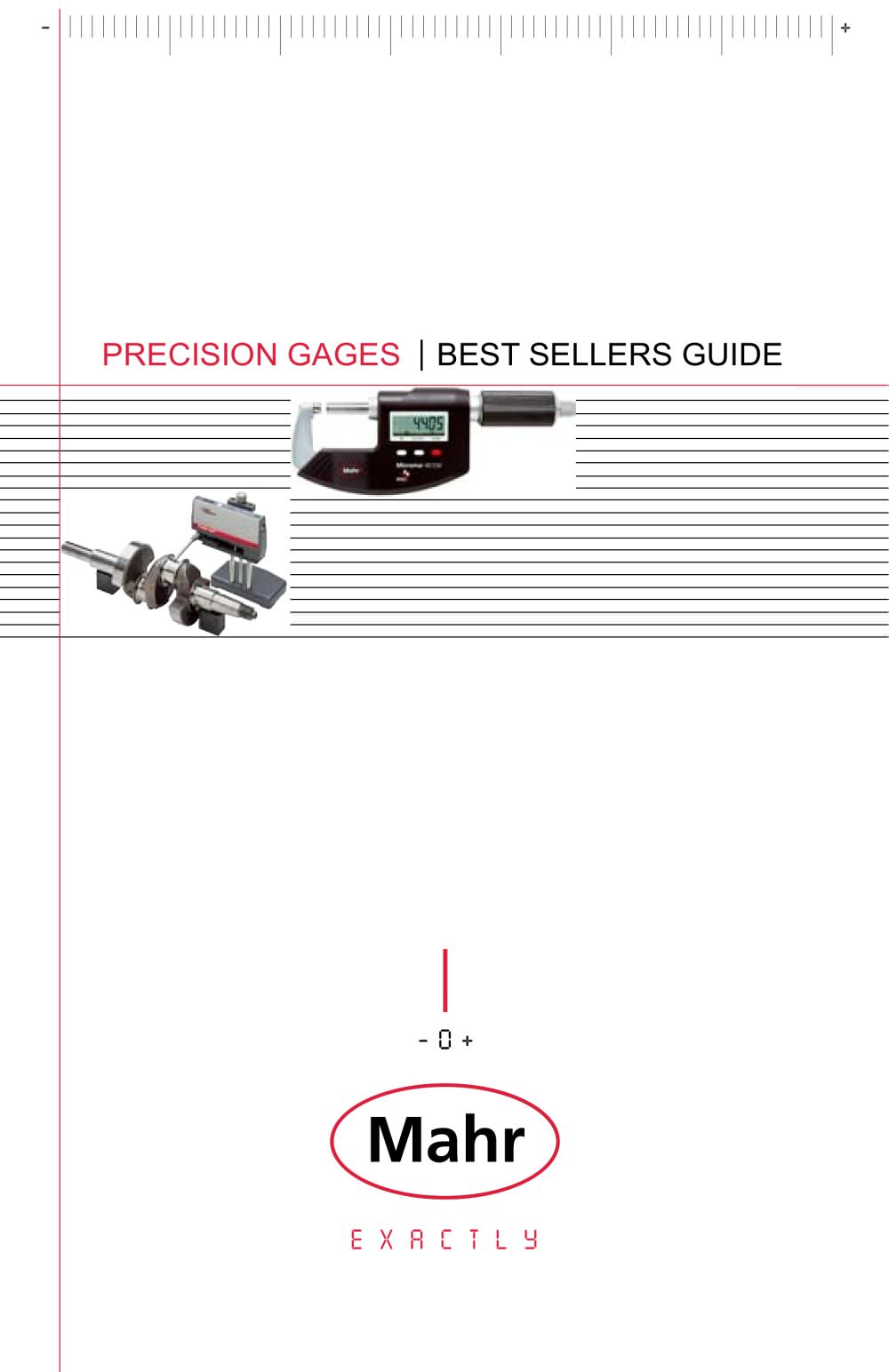 Precision Gages Best Sellers Guide - MAHR