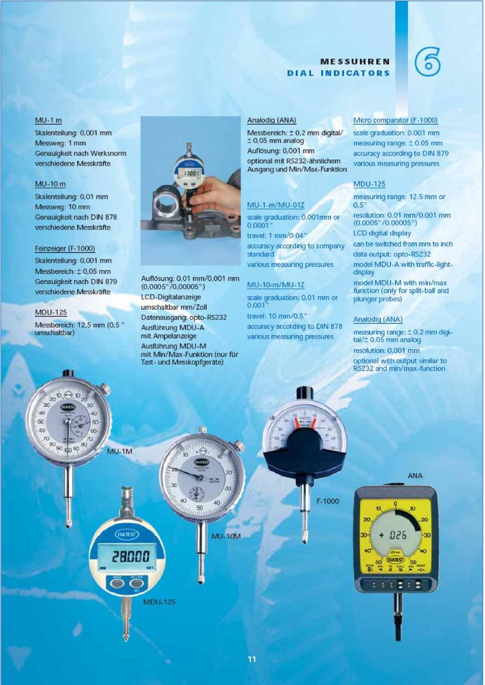 Dial Indicators - DIATEST