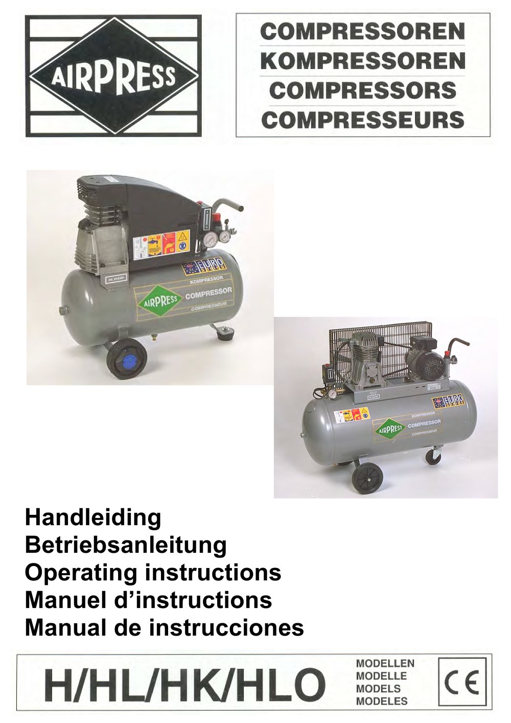 Airpress compressoren (H-HL-HK-HLO serie) - AIRPRESS