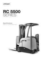 3-wheel counterbalanced forklift trucks