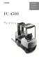 Electric Forklift 4-Wheel, FC 4500 - CROWN