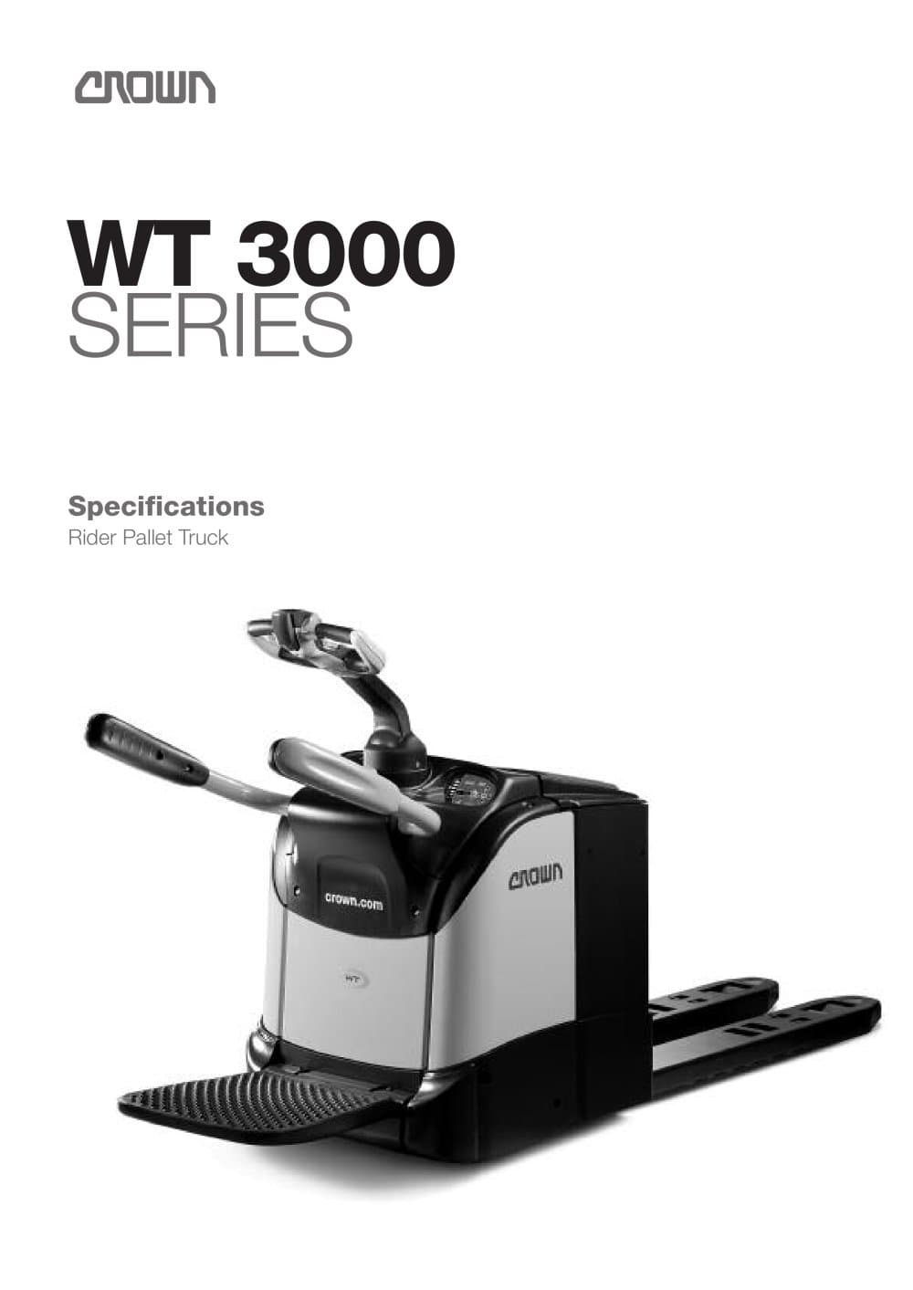 Electric Pallet Trucks with Rider Platform - CROWN