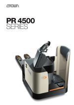 Side-Stand Rider Pallet Trucks PR 4500