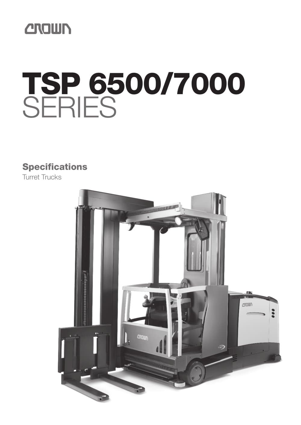 Turret forklift trucks - CROWN