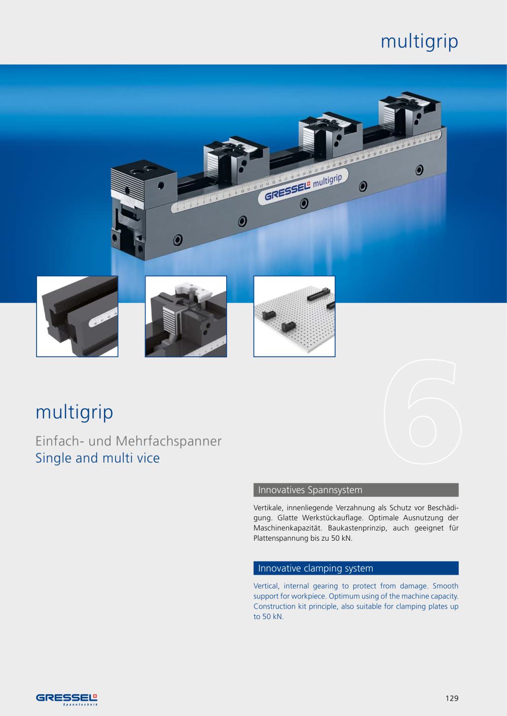 multigrip, Single and multi vice - GRESSEL