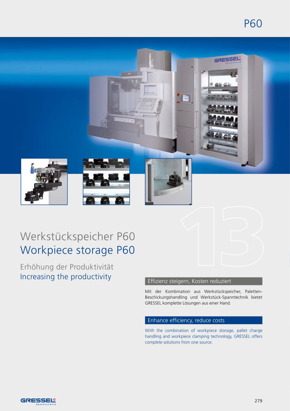Workpiece storage - GRESSEL