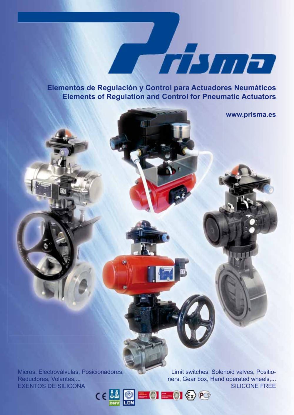 Elements of Regulation and Control for Pneumatic Actuators - PRISMA