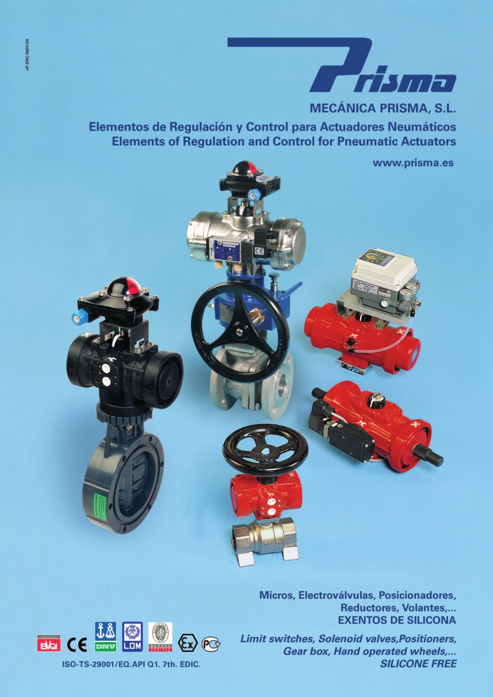 Elements of Regulation and Control for Pneumatic Actuators - PRISMA