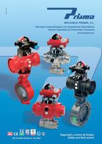 Valves Operated by Pneumatic Actuators