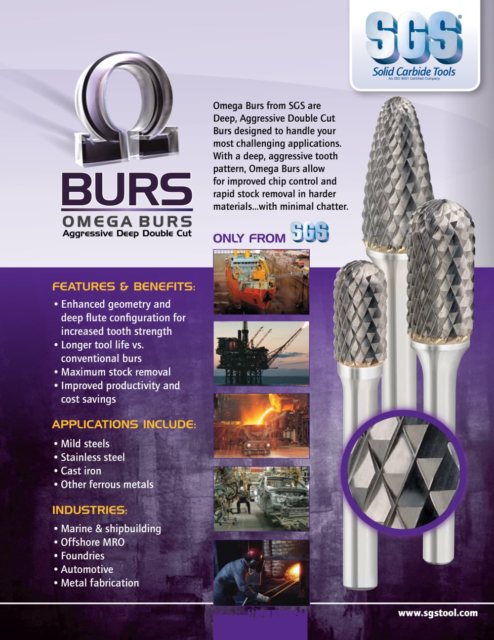 Omega Burs - SGS