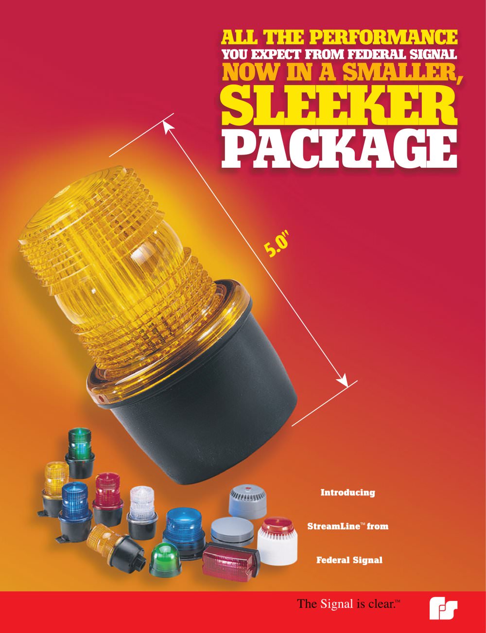 Sleeker Package Brochure - FEDERAL SIGNAL
