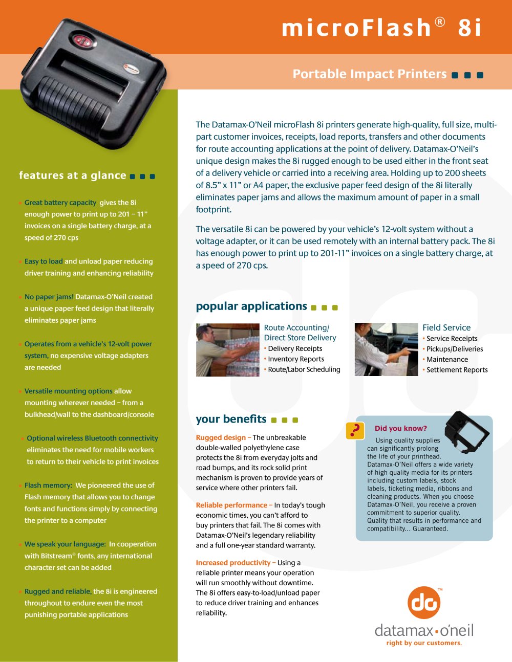 microFlash&reg; 8i - DATAMAX