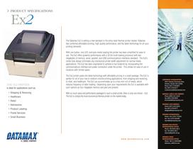 NEW Ex2 Entry-Level Printer