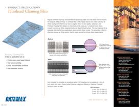 Thermal Printer Printhead Cleaning Film