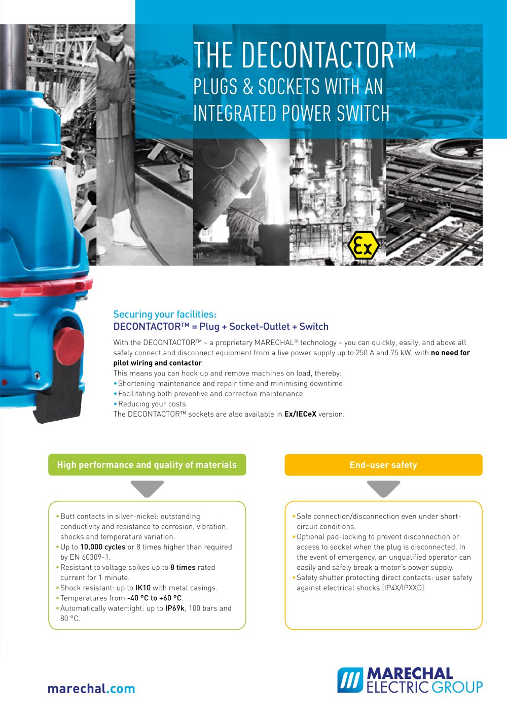 DECONTACTOR� - MARECHAL ELECTRIC