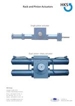 Rack and Pinion Actuators