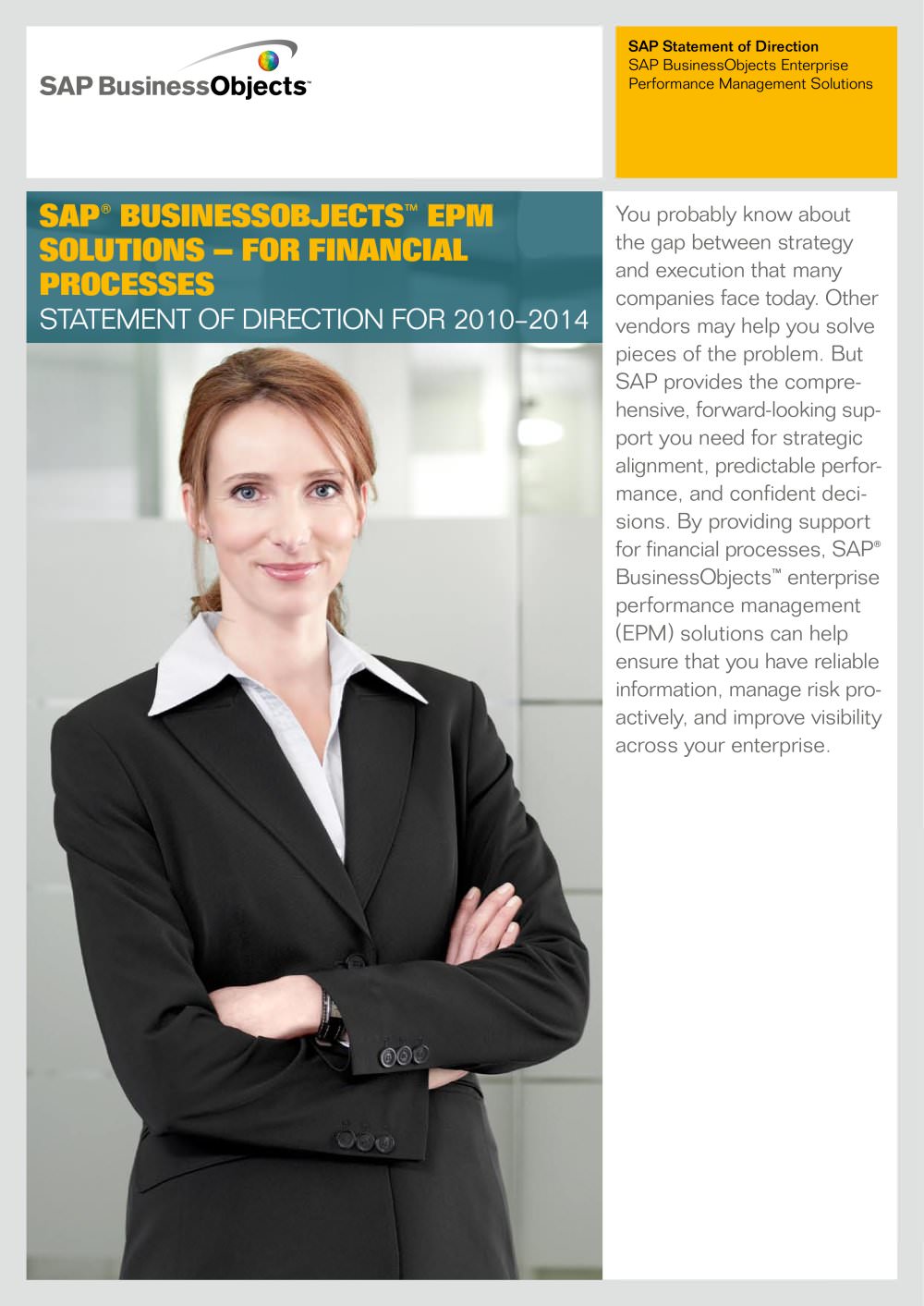 SAP Business Objects - SAP