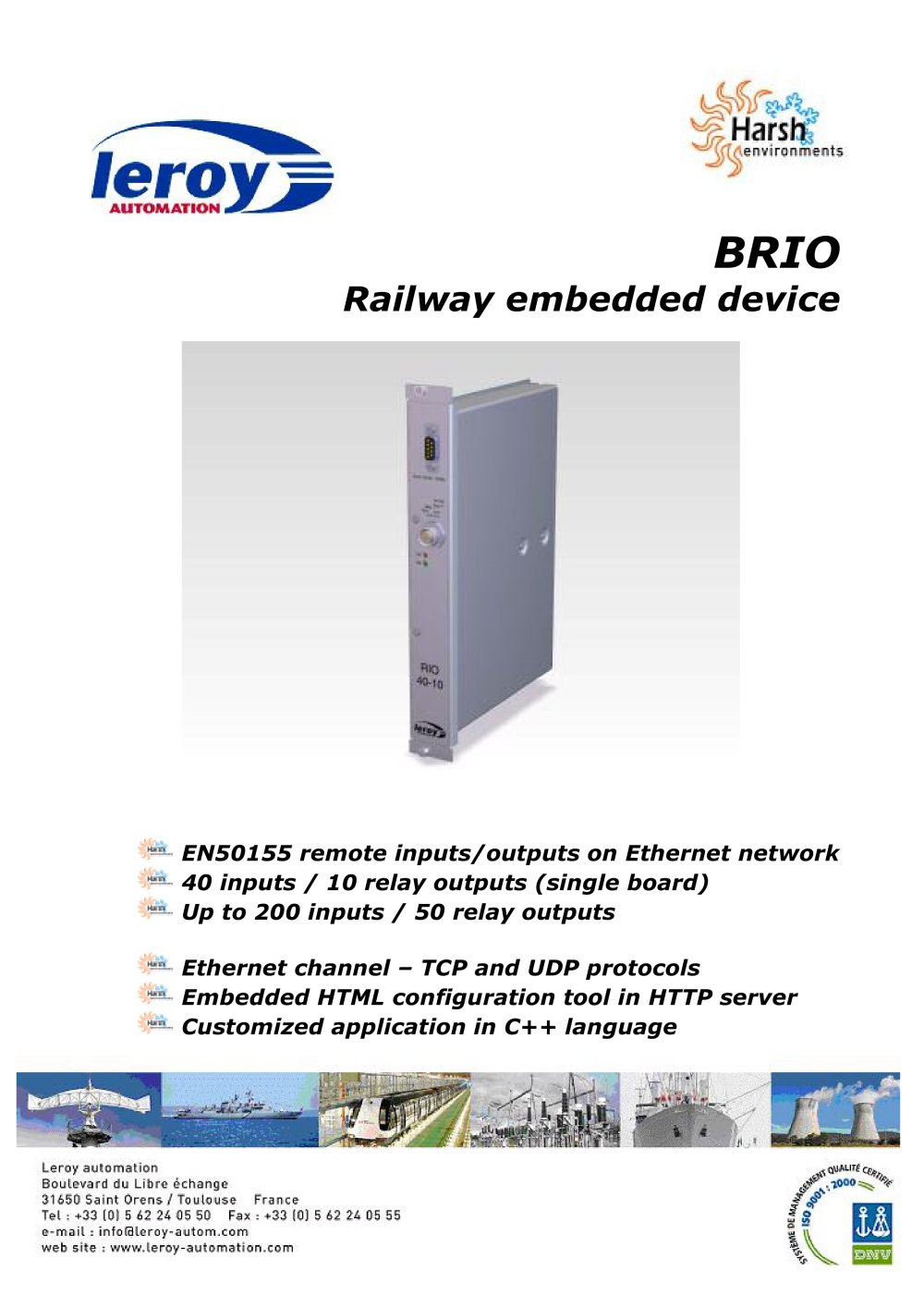 BRIO - LEROY AUTOMATION