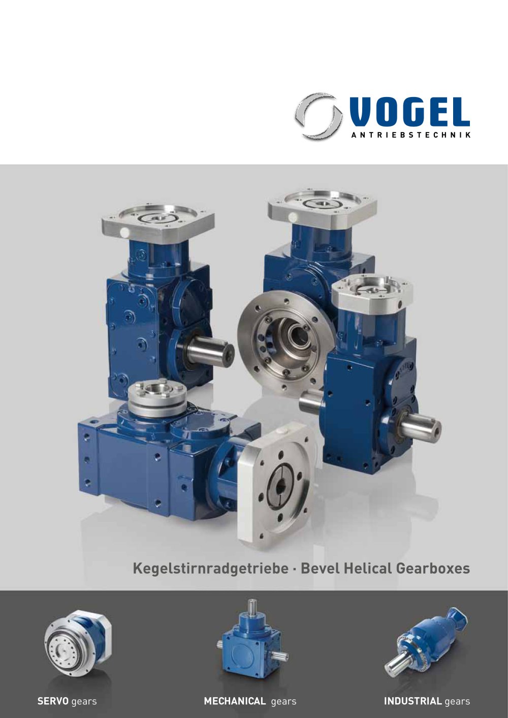 Bevel helical gearboxes - VOGEL