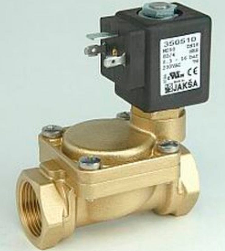 Válvula solenoide de diafragma M250 JAKSA SOLENOID VALVES de ação