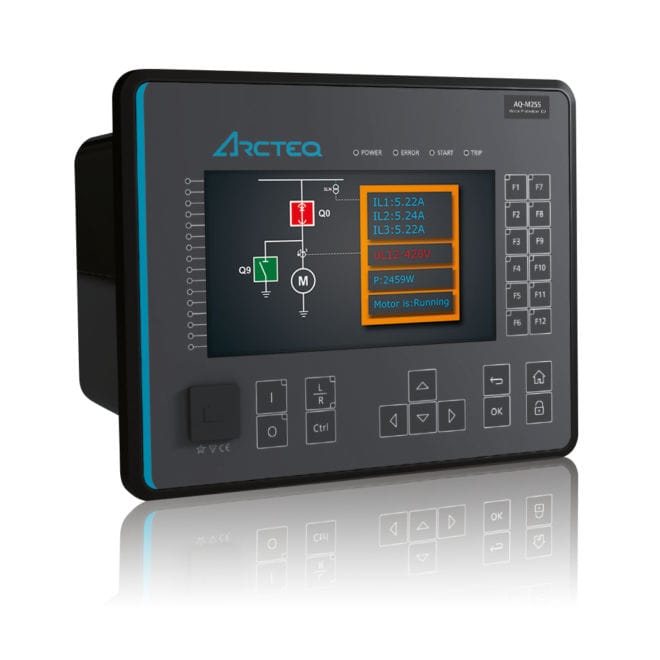 Relé de proteção de fuga à terra AQ M255 Arcteq Relays Ltd