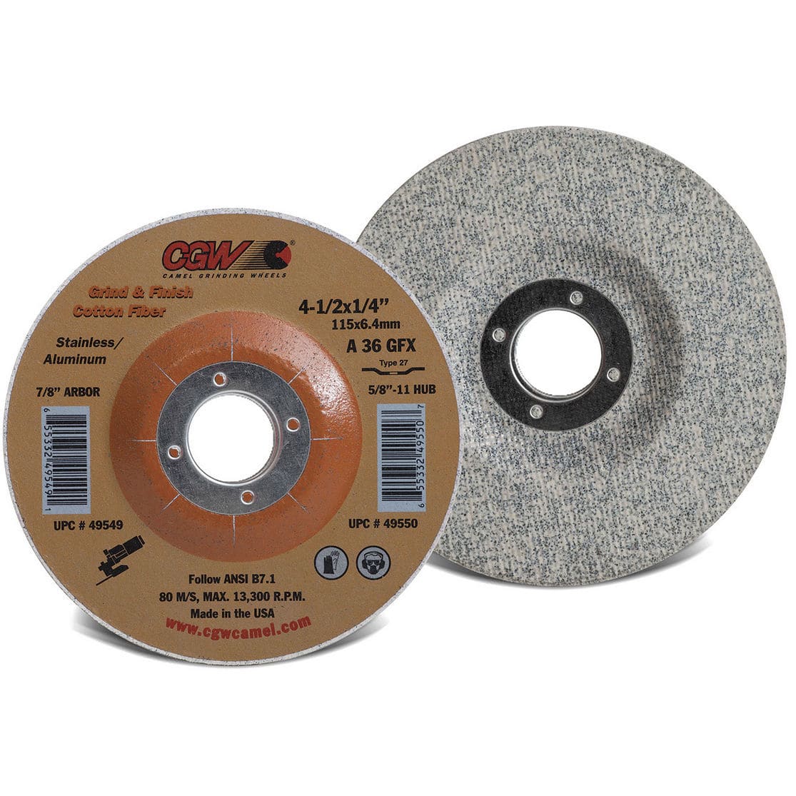 Disco Abrasivo De Xido De Alum Nio Cgw Abrasives De