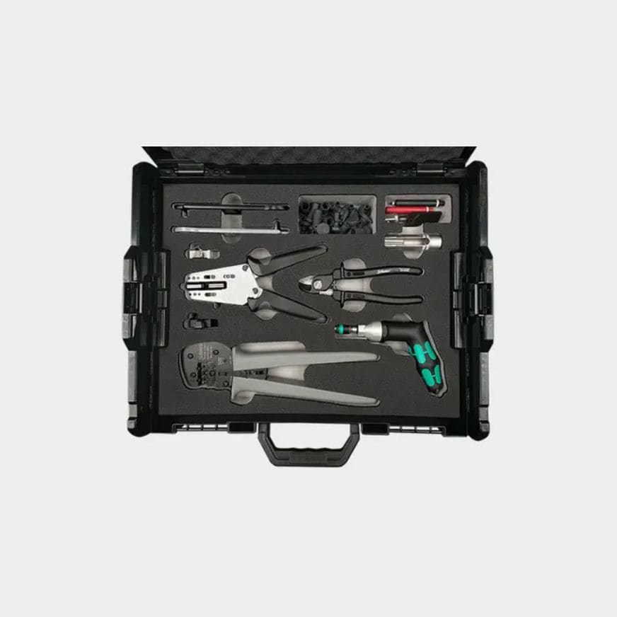 Caixa De Ferramentas Em Material Pl Stico Pv Installer Tool Case Set