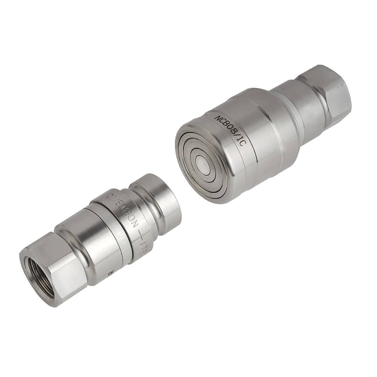 Conexão pneumática NCB Stäubli Fluid Connectors rápida em aço