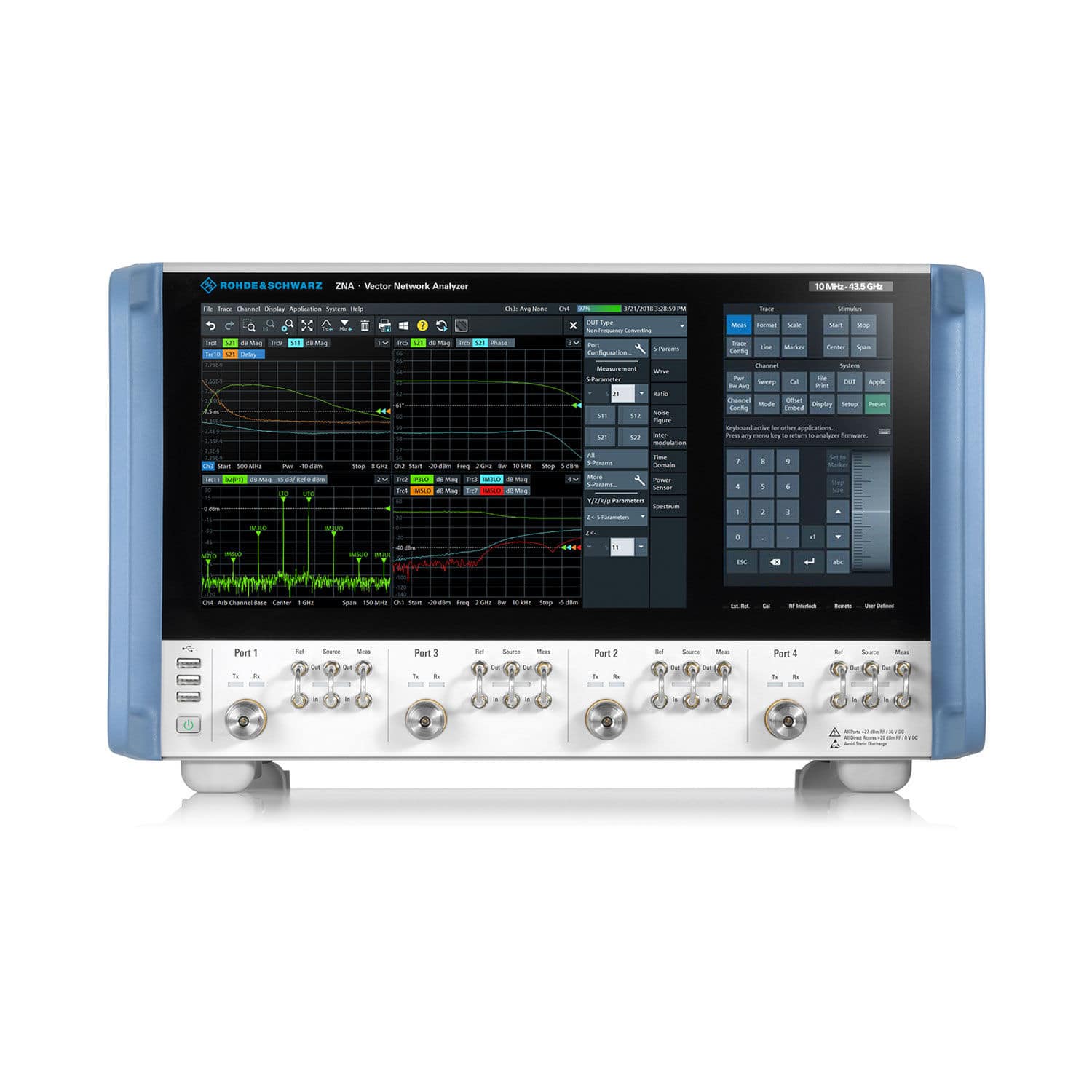 Analisador De Rede Vetorial R Szna Rohde Schwarz De Sinal De