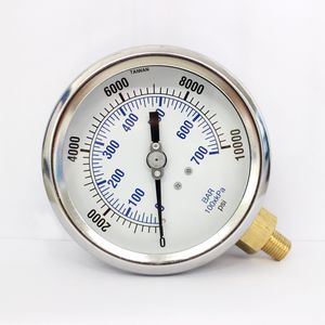 Man Metro Escala Dupla Pg Kg Pp Compression Seasons Gauge