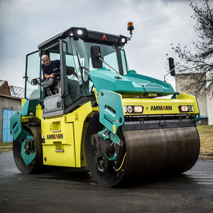 Rolo Compactador Em Tandem Arx Ammann Misto Vibrat Rio