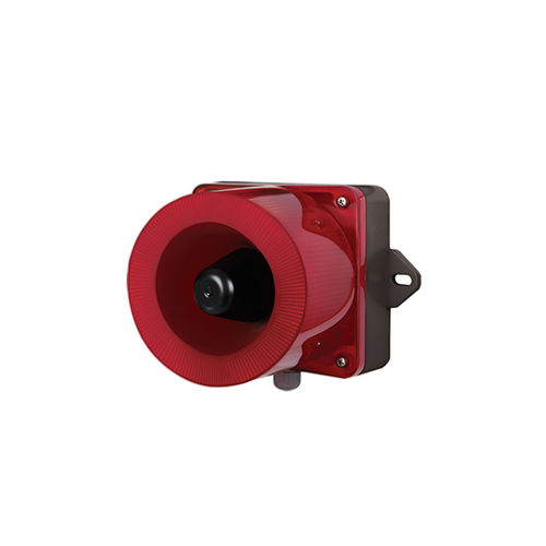 Sinalizador Sonoro Para Alarme Flashes De Luz Qwcd Series