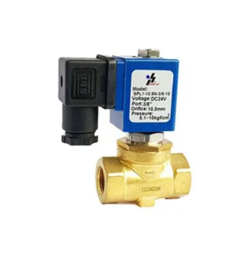 Válvula solenoide de ação indireta SLP1 series Genn Dih de 2 vias