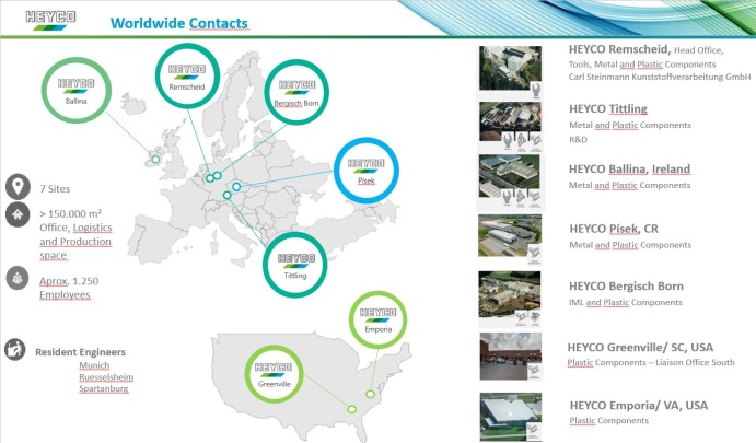 HEYCO Qualitätswerkzeuge GmbH & Co. KG - Information and distributors ...