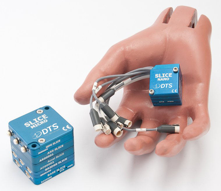 Temperature data acquisition system SLICE NANO/MICRO DTS portable