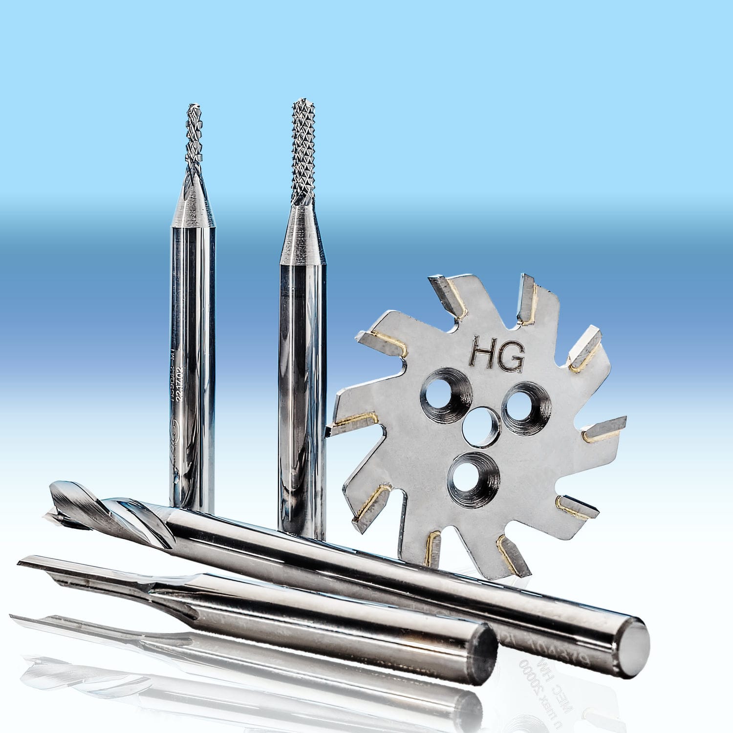 Solid milling cutter Single helical milling cutter drawing standard